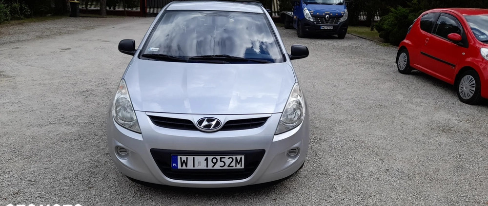 Hyundai i20 cena 11500 przebieg: 290000, rok produkcji 2009 z Oleszyce małe 211